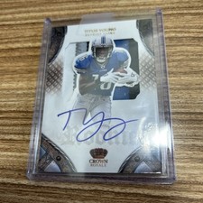💥2011 Panini Crown Royale Silhouette Signatures /299 Titus Young Rookie Auto💥