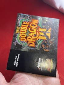 Double Dragon III 3 (NES Nintendo) MANUAL ONLY⭐️Authentic😱🔥