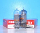 6FQ7 6CG7 NOS RCA radio audio vintage amplifier vacuum tubes 2 valve tested 6FQ7
