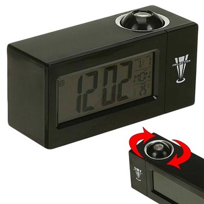 Sveglia Con Proiezione Digitale A LED, Termometro, Temperatura, Data - Foto 13