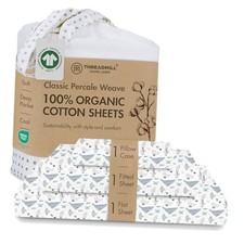 Organic Cotton Sheets  100 Cotton Sheets for Size Bed  Twin XL Migosprint