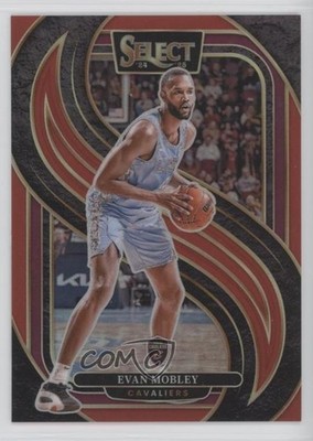 2024-25 Panini Select Premier Level Red Prizm 175/199 Evan Mobley #112 11es
