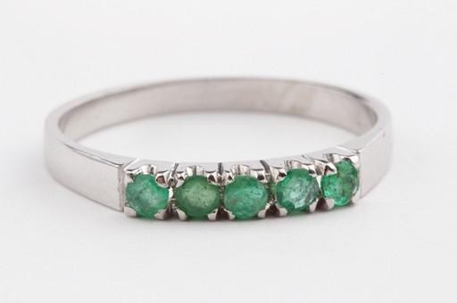 Stackable Rings Emerald Sapphire Ruby Brilliant D… - image 8