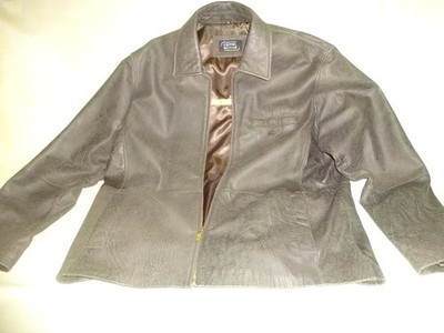 Lederjacke Herren Gr. 54 Camel active  echtes Leder Oldschool Vintage