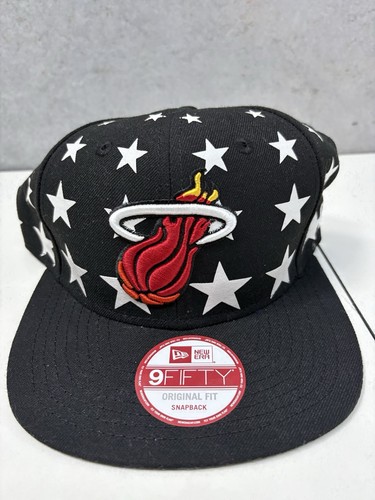 Miami Heat Stars Original Fit SnapBack -9Fifty NEWERA New - Picture 8 of 10
