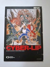 Cyber-Lip Neo Geo AES SNK Shooter Run & Gun Game Complete in Box Tested Working