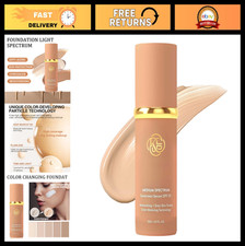 4-in-1 Medium Spectrum Foundation with SPF 50 - Hydrating, Color Changing, Long