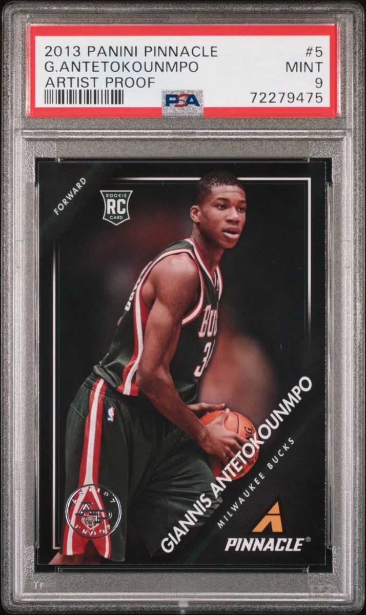 Giannis Antetokounmpo Basketball Grade 9 Rookie Sports Trading