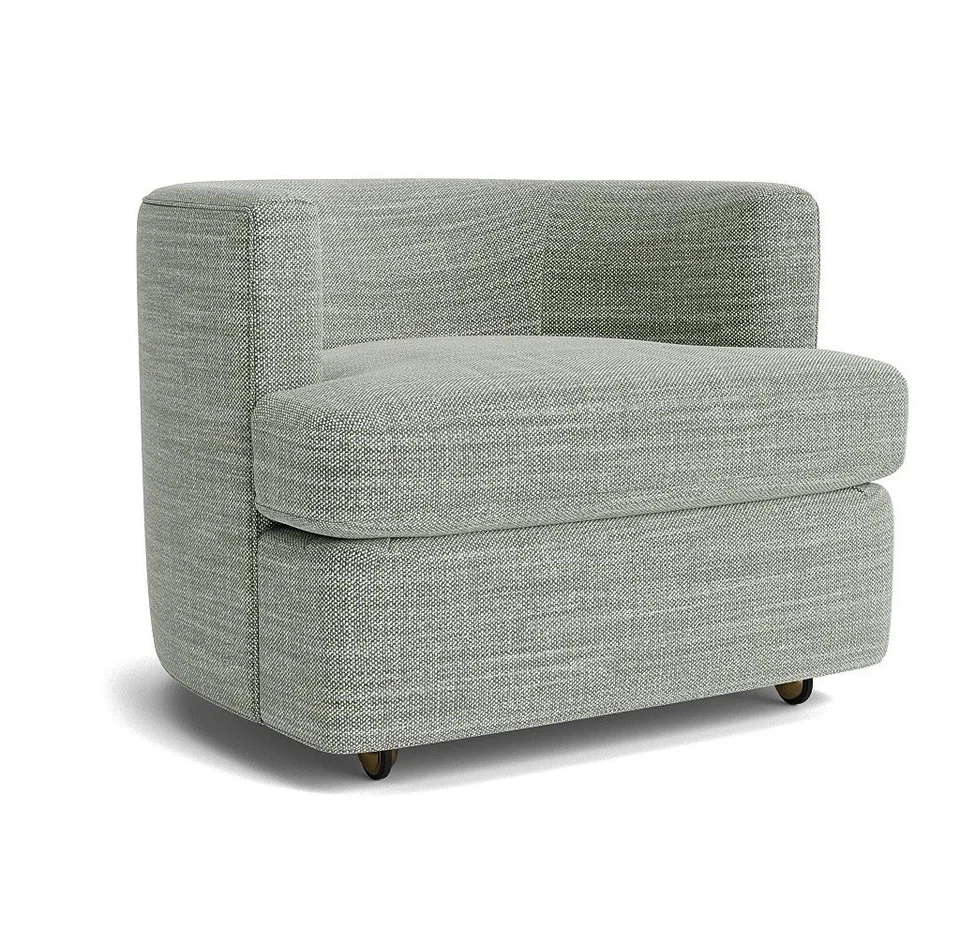 Silla Mitchell Gold + Bob Williams Ryder, inspirada en la colección respaldo bajo Barrell Foto 2 de 4