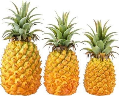 Soing 3 Pa Artificial Pine Simulated Fruit Decorat Fake Fruit