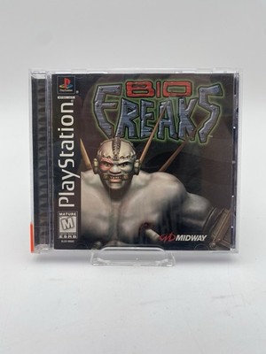 Bio Freaks (Sony PlayStation 1 PS1, 1998) COMPLETE CIB Tested