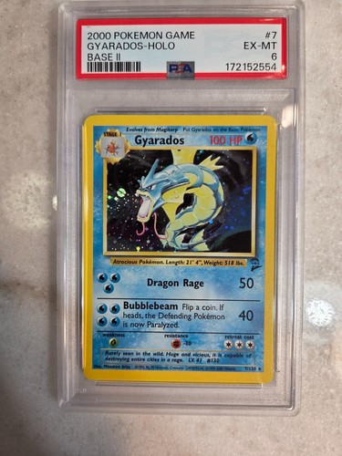 Gyarados graded PSA 6 for sale on eBay