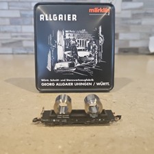 Marklin Z Scale Georg Allgaier Heavy Duty Metal Flat 1998 Museumswagen Car Set