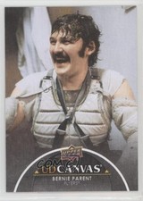 2021-22 Upper Deck Series 2 UD Canvas Retired Stars Black Bernie Parent HOF 11fi