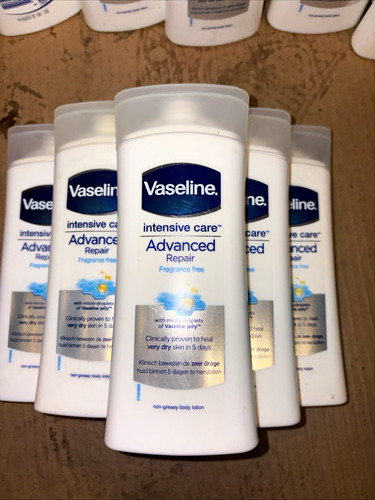 Vaseline Intensive Care Advanced Repair Fragrance Free Body Lotion 200ml x6