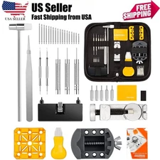 2025 Watch Repair Kit Watchmaker Back Case Remover Opener Link Pin Spring Bar