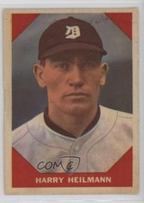 1960 Fleer Baseball Greats Harry Heilmann #65 HOF 0q3