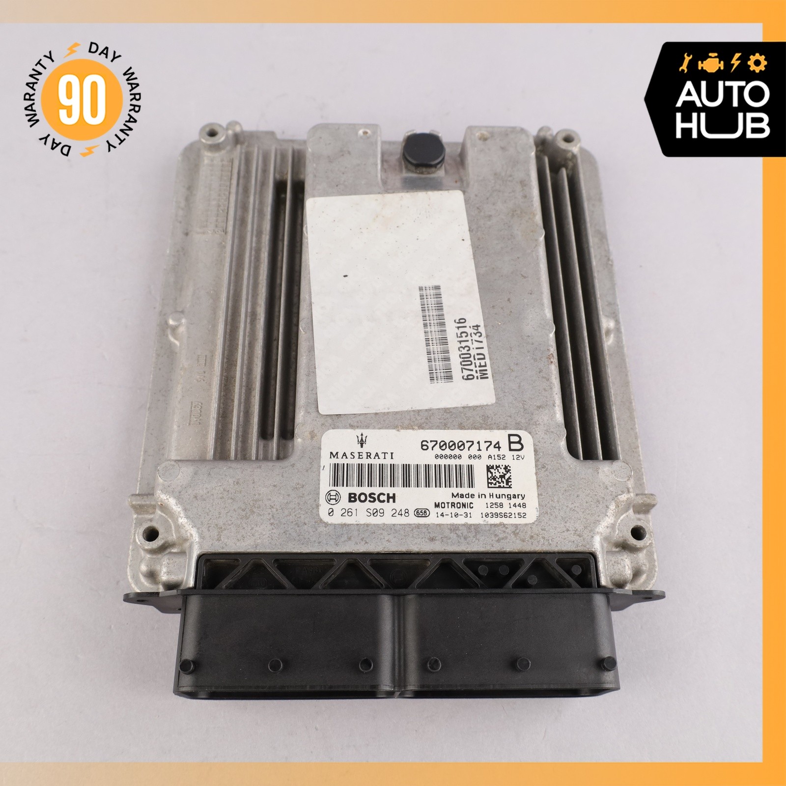 14-17 Maserati Quattroporte SQ4 M156 3.0L Ignition Control Module ECU OEM 46k