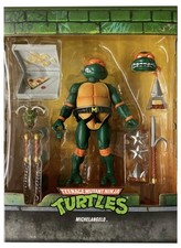 2020 Super7 TMNT Ultimates MICHELANGELO - 7 Deluxe Action Figure MISB Excellent