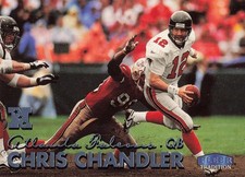 Chris Chandler 1999 Fleer Tradition #104 Atlanta Falcons Football