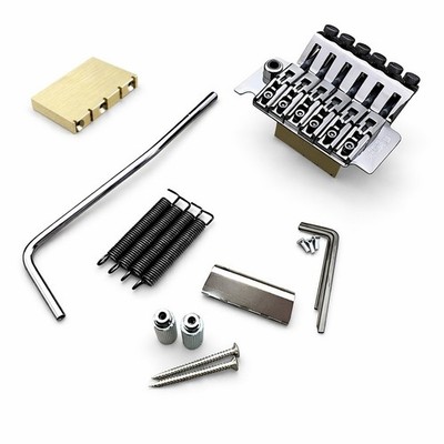 GE1996T  Gotoh Floyd Rose Locking Tremolo Set Cosmo Black + 33mm Free OEM Block