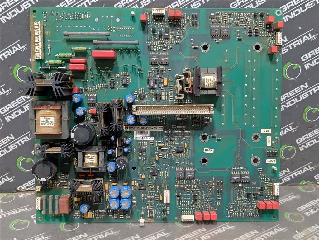 USED Bosch 1070079721-401 Power Supply Unit Control Board 06W01-C-B-H-T-V