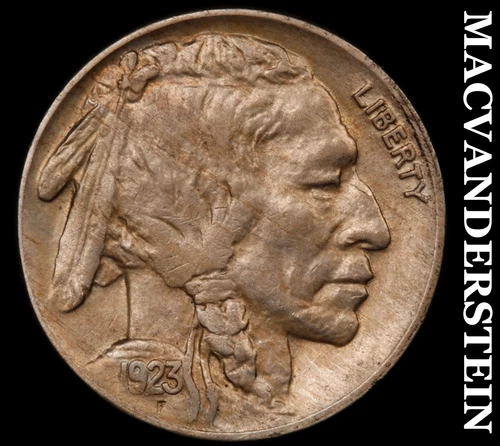 1923 Buffalo Nickel - Almost Uncirculated Luster No Reserve #i7205