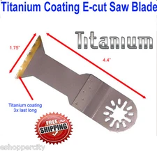 Titanium Oscillating MultiTool Saw Blade Titanium