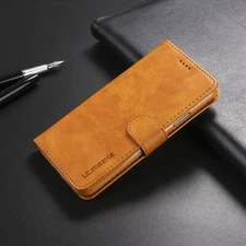 For iPhone 14 13 12 11 Pro Max 87 Plus Leather Case Wallet Card Flip Stand Cover