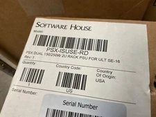 Software House PSX-ISUSE-RD Dual 150/250W 2U Rack PSU For ULT SE-16