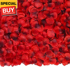 3200 Pcs Artificial Rose Petals for Romantic Night, Fake Rose Flower Petals for