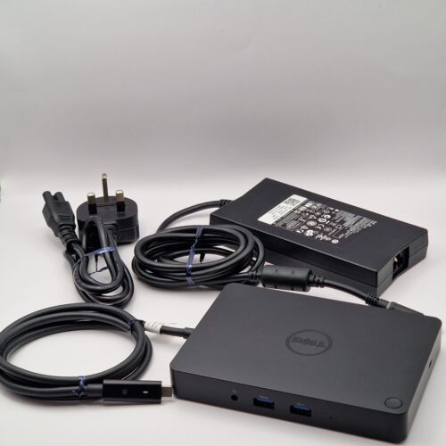 Dell WD15 4K USB-C Docking Station with 130W Adapter - Black (5FDDV) - Picture 6 of 6