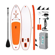 FunWater SUP Inflatable Stand Up Paddle Board 10'6×33"×6" Ultra-Light 