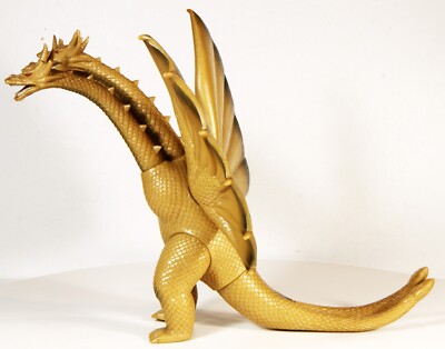 KING GHIDORAH Sofubi Géant Bandai 1998 – Figure Godzilla 12 Pouces (28cm), MIB