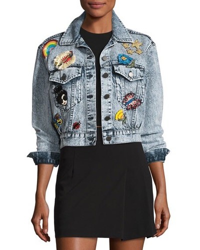 Olivia CHLOE CROPPED DENIM JACKET 