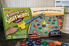 Lakeshore Fishing for Sight-Words Level 2 Magnetic Fish Reading Game Center