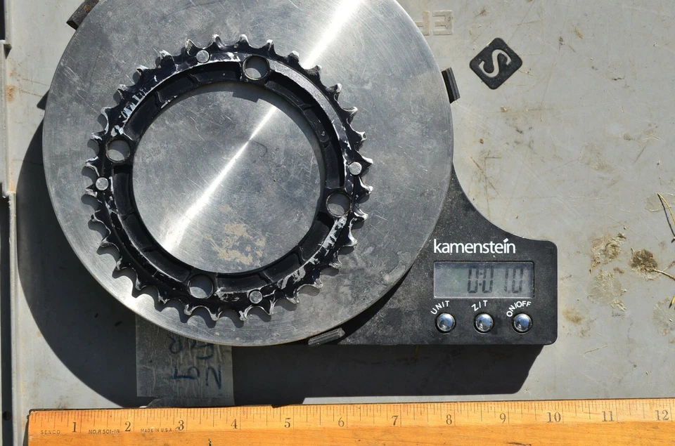 Plato de dientes KCNC 32T para juego de bielas de 4 orificios Foto 2 de 2