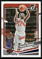 #132 Pascal Siakam 2023-24 Donruss #/199 Purple Press Proof