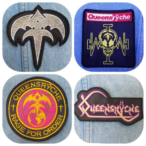 Queensryche embroidered patch progressive heavy metal judas priest iron