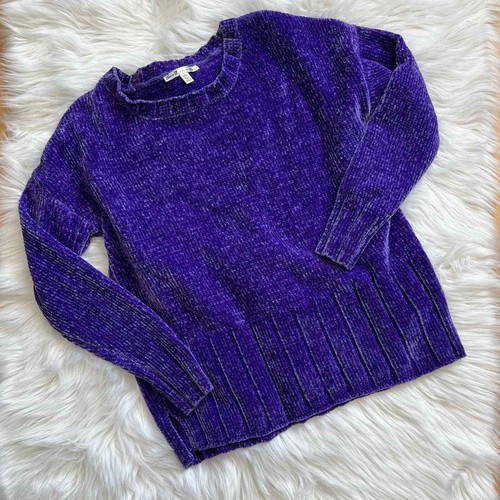 SEVEN7 CHENILLE SWEATER PULLOVER 