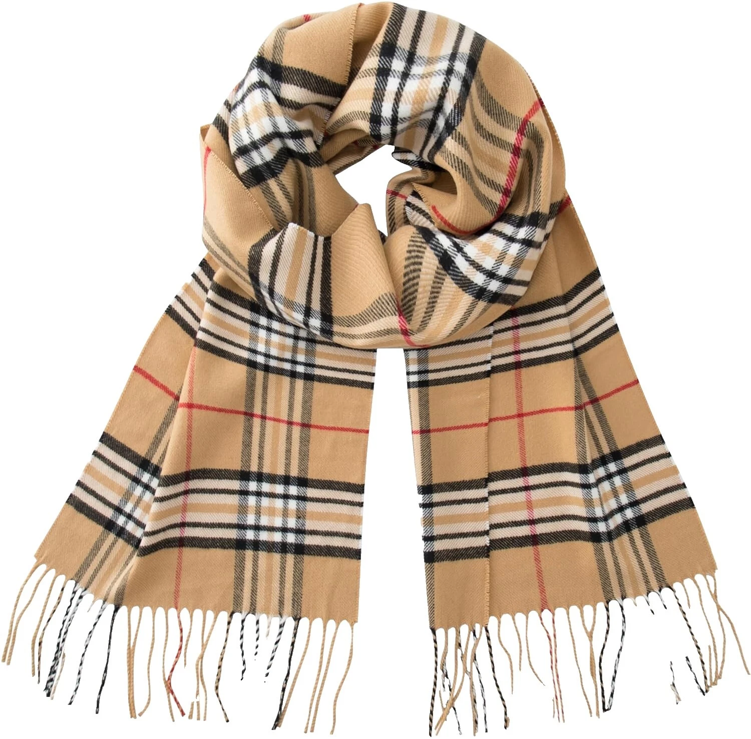 Bufandas y estolas Cuadros Cachemira para Mujeres