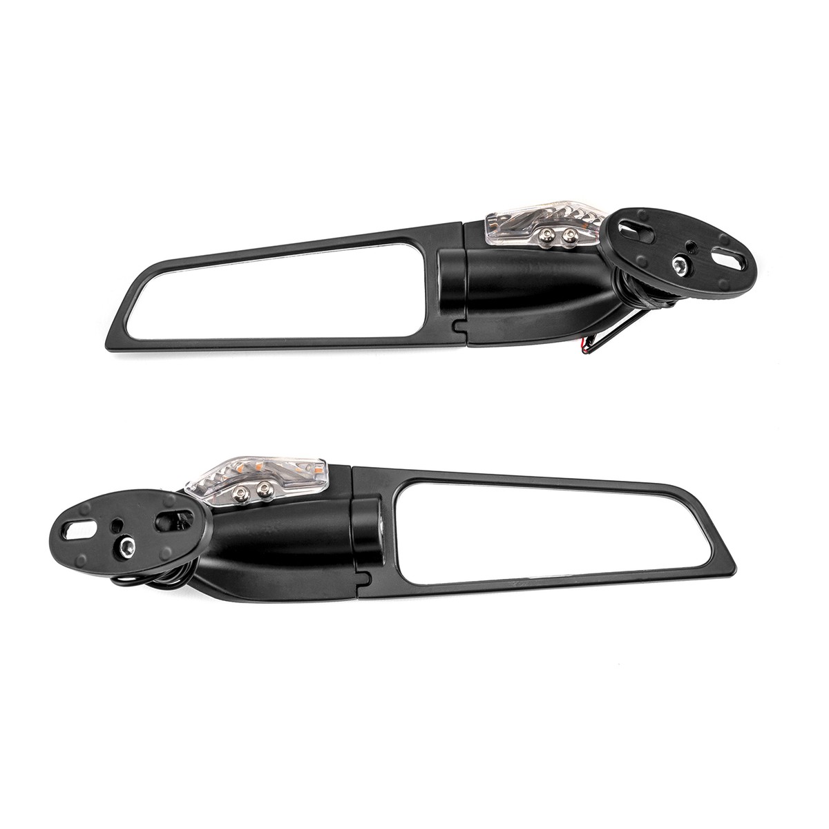 For Kawasaki ZX12R 2000-2005 Adjustable Rearview Wind Wing Mirrors