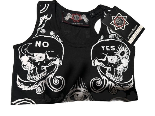 Ouijia Board Top And Panties Black Set - Omen Adelina Killstar Hot Topic Goth XS - Picture 8 of 14
