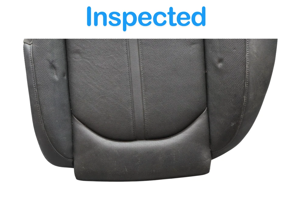 Cojín de asiento inferior trasero izquierdo negro OEM 11-18 AUDI A8 QUATTRO A8 Foto 3 de 4