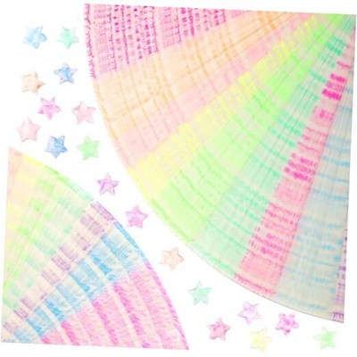 420pcs Paper Star Strips Glow in the Dark, Multi-Color Origami Star Paper 
