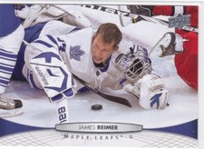 11/12 UD...JAMES REIMER...CARD # 21...MAPLE LEAFS...FREE COMBINED SHIPPING