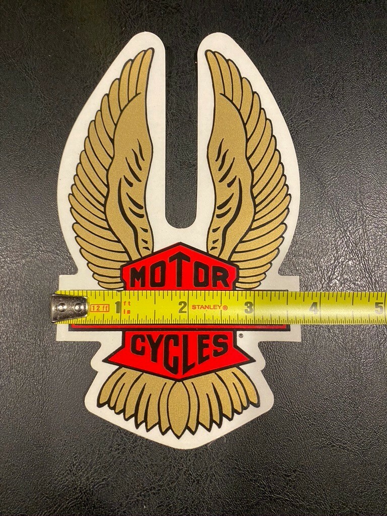 NOS 70年代 Winged Bar & Shieldデカール ビンテージ NOS 70年代 Winged Bar & Shieldデカール ビンテージ