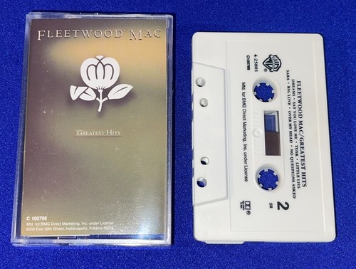 vintage Fleetwood Mac Greatest Hits CASSETTE TAPE TESTED BMG NR MINT