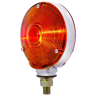 UP 31241 - Double Face Turn Signal Light W/ 1156 Bulb - Amber Front / Red Back