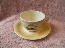 MARKS AND SPENCER ' WILD FRUITS ' CUP AND SAUCER